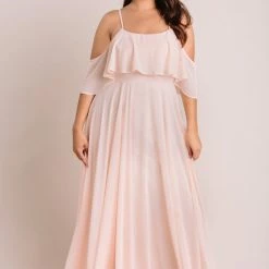 INA Adele Ruffle Maxi Dress Bridal