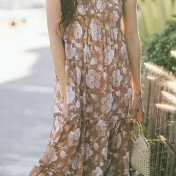 In Loom Laurie Smocked Midi Dress