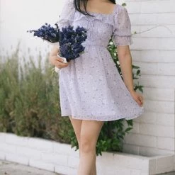 Papermoon Josephine Ruffle Mini Dress