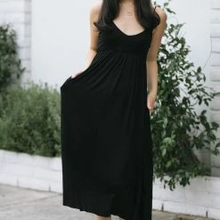 Final Touch Maternity Friendly Raya V-Neck Cami Dress