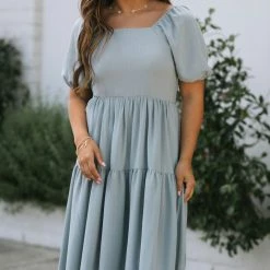 Mikarose Lilah Puff Sleeve Dress Work Essentials