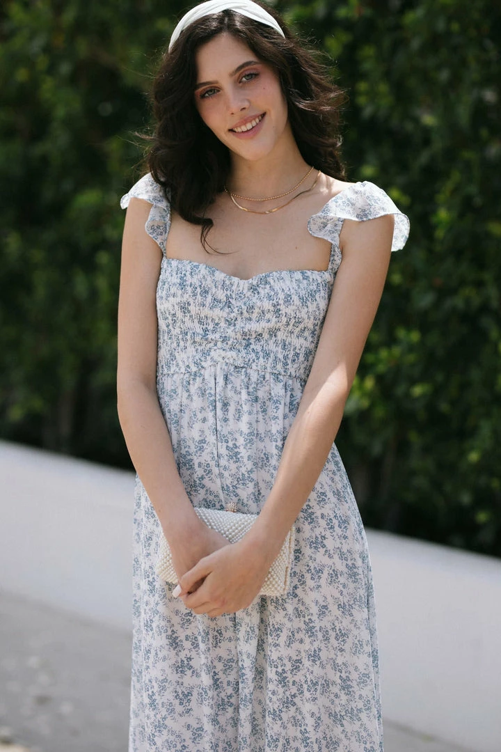 Aakaa Bridal Marcy Sweetheart Maxi Dress