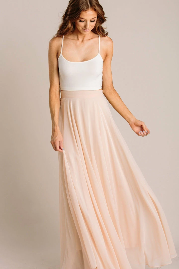 Dynamic Bridal Amy Cropped Seamless Cami