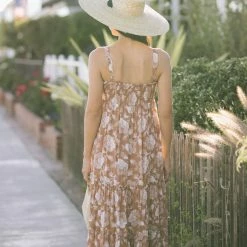 In Loom Laurie Smocked Midi Dress