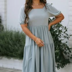 Mikarose Lilah Puff Sleeve Dress Work Essentials