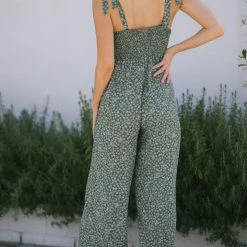 Audrey 3+1 Gillian Tie Shoulder Jumpsuit Clothing