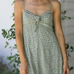 She + Sky Hannah Tie-Front Dress Clothing