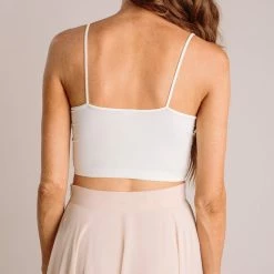 Dynamic Bridal Amy Cropped Seamless Cami