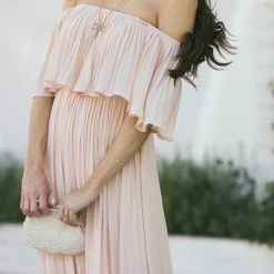 Soieblu Sophia Pleated Maxi Dress