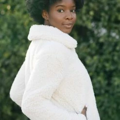 In Loom Clothing Norah Sherpa Zip Up Jacket