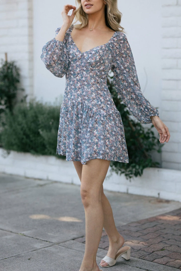 Storia Clothing Penelope V-Neck Mini Dress