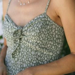 She + Sky Hannah Tie-Front Dress Clothing