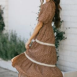 In Loom Heidi Puff Sleeve Square Neck Dress Best Sellers