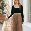 Taba Esme Dotted Tulle Skirt