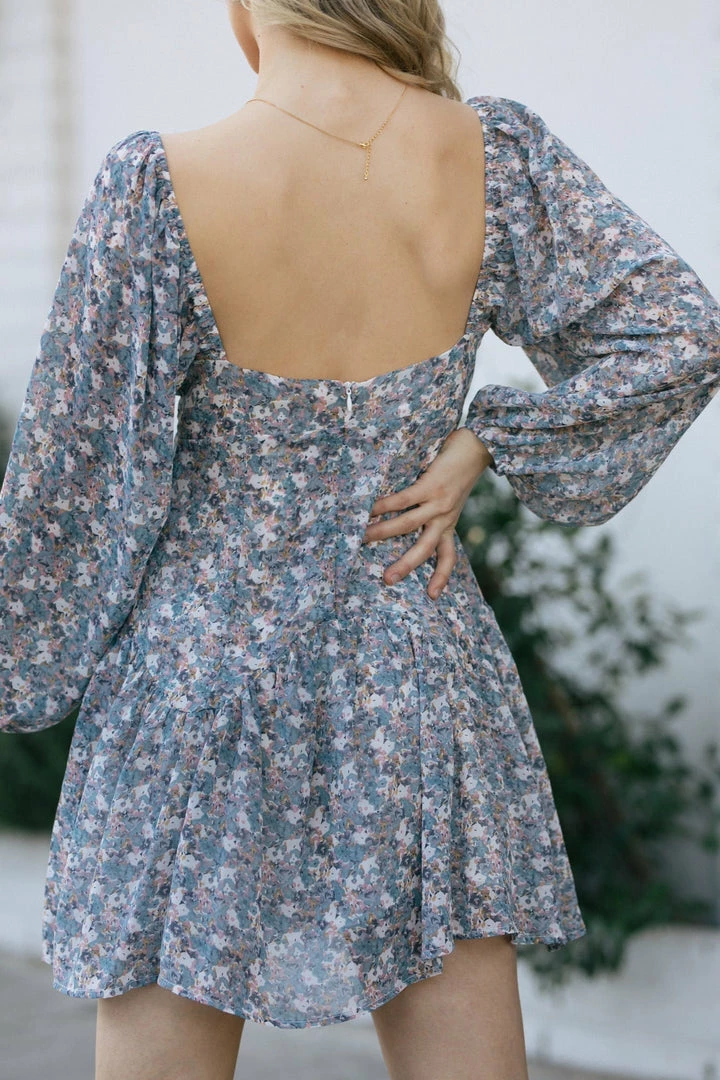 Storia Clothing Penelope V-Neck Mini Dress