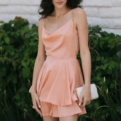 Endless Blu Rosemary Cowl Neck Romper