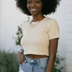 HYFVE Karla Cropped Knit Top