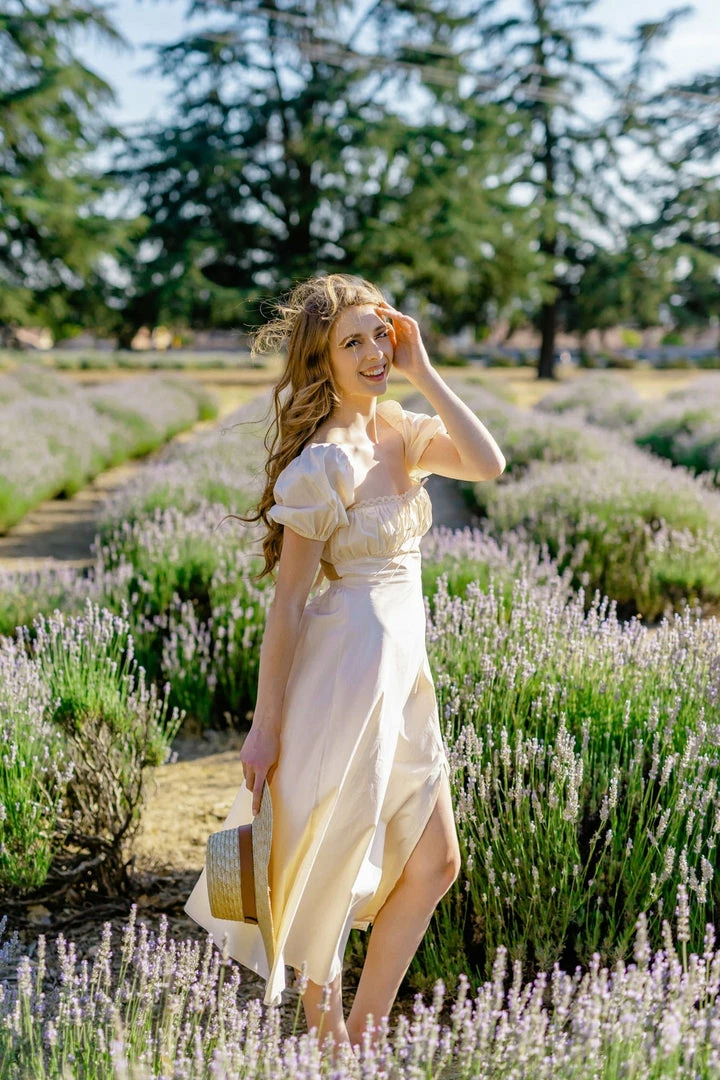 Fore Collection Colbie Poplin Midi Dress Clothing