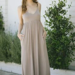 Final Touch Maternity Friendly Raya V-Neck Cami Dress