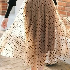 Taba Esme Dotted Tulle Skirt