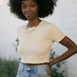 HYFVE Karla Cropped Knit Top