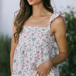 & Merci Harriet Eyelet Babydoll Blouse