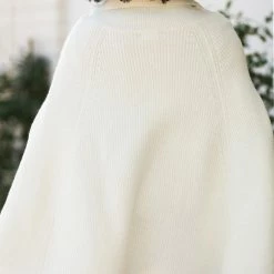 Blue Ivy Janie Cowl Neck Poncho