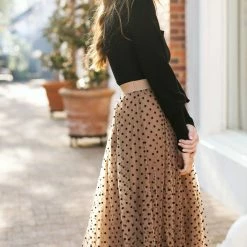 Taba Esme Dotted Tulle Skirt
