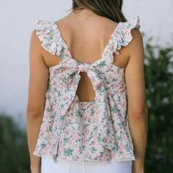 & Merci Harriet Eyelet Babydoll Blouse