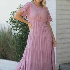 Polagram Kiara Tiered Maxi Dress