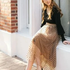 Taba Esme Dotted Tulle Skirt