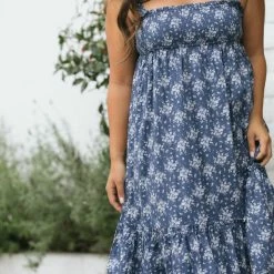 Storia Luisa Smocked Babydoll Dress Clothing