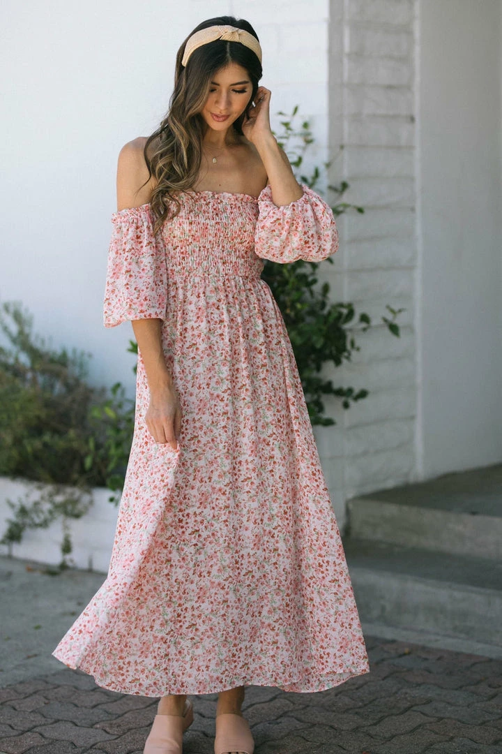 Lush Janet Off-Shoulder Dress