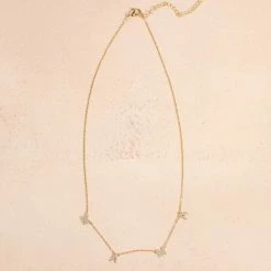 Fame Hannah Crystal MAMA Necklace