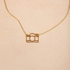 Fame Accessories Tracy Camera Necklace