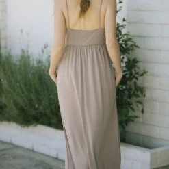 Final Touch Maternity Friendly Raya V-Neck Cami Dress