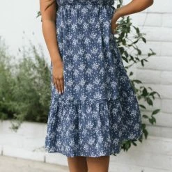 Storia Luisa Smocked Babydoll Dress Clothing