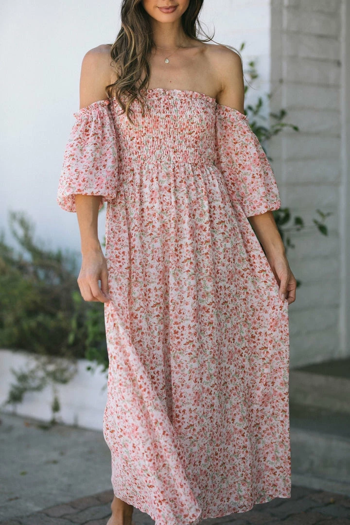 Lush Janet Off-Shoulder Dress