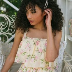 Aakaa Cleo Tiered Maxi Dress Clothing