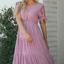 Polagram Kiara Tiered Maxi Dress