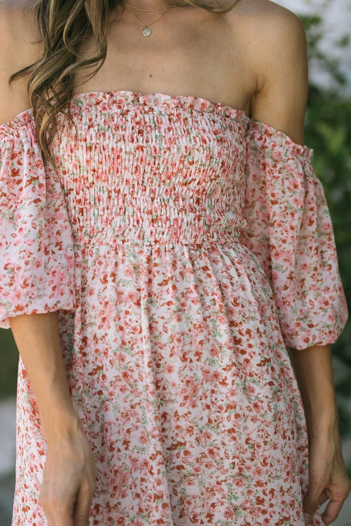 Lush Janet Off-Shoulder Dress