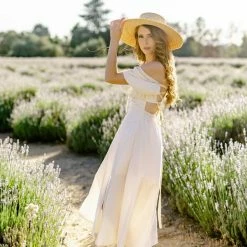 Fore Collection Colbie Poplin Midi Dress Clothing