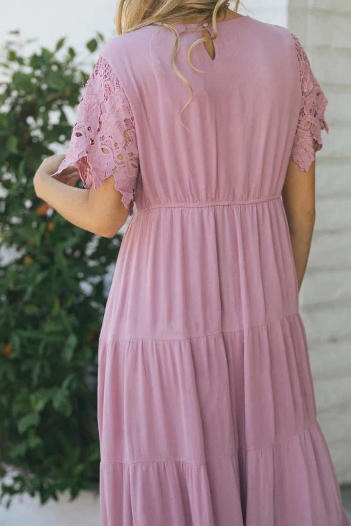 Polagram Kiara Tiered Maxi Dress