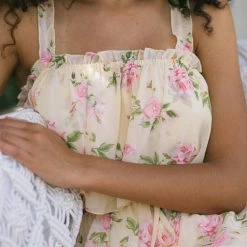 Aakaa Cleo Tiered Maxi Dress Clothing