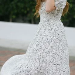 Mittoshop Mayra Smocked Midi Dress