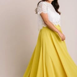 Lucy Paris Bridal Petite Amelia Full Maxi Skirt