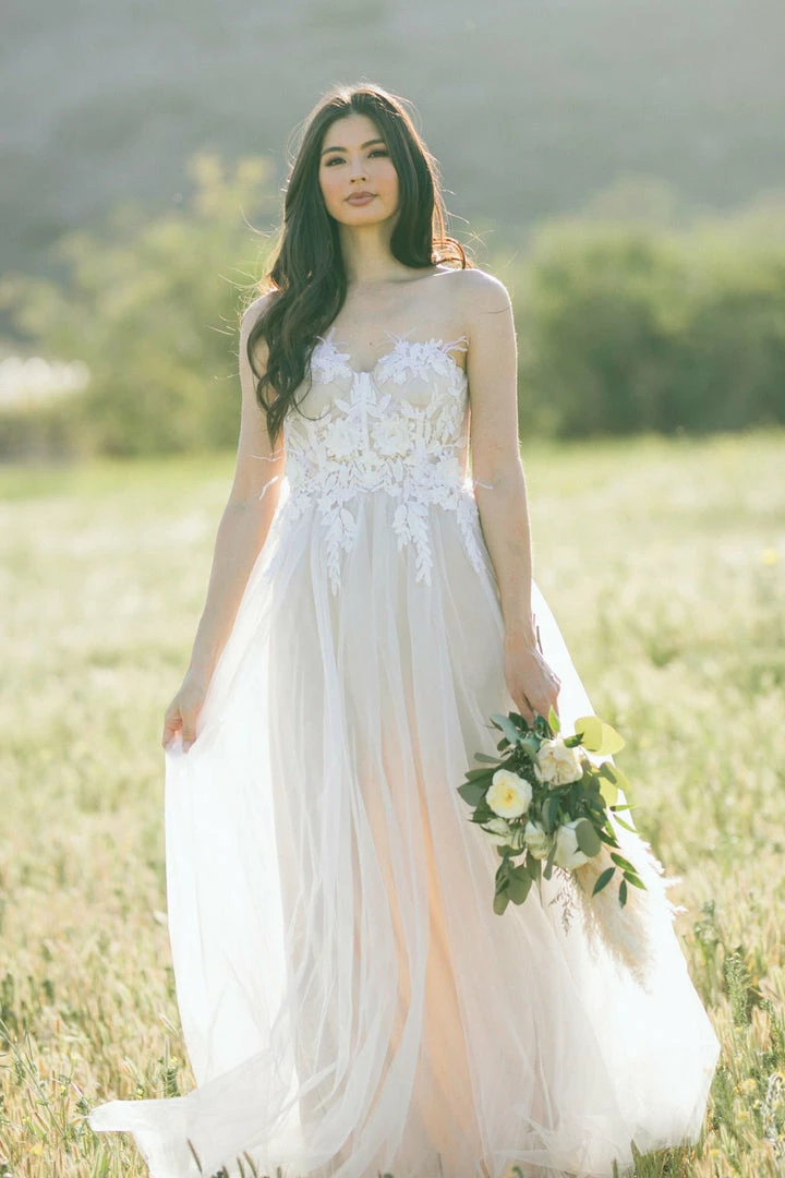 Maniju Josephine Sweetheart Tulle Gown