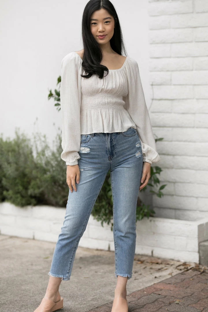 Insane Gene Taylor High Rise Girlfriend Jean