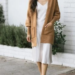 & Merci Bailey Puff Sleeve Cardigan