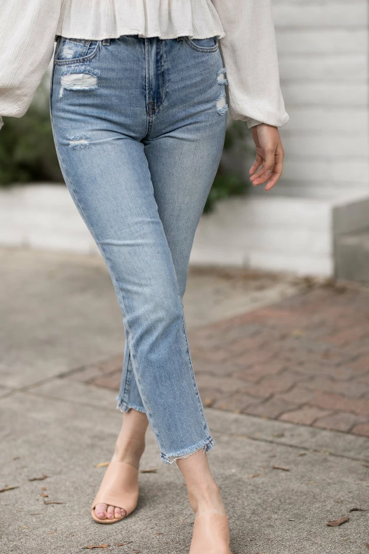 Insane Gene Taylor High Rise Girlfriend Jean